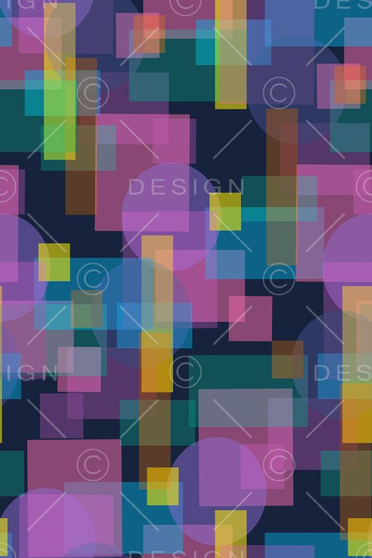 几何印花华亿平台图片