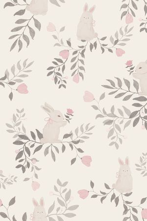 兔子印花华亿平台图片