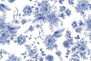 靛蓝印花华亿平台图片