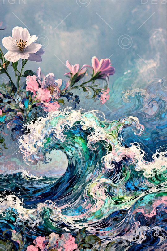 海浪印花华亿平台图片