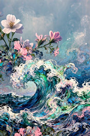 海浪印花华亿平台图片