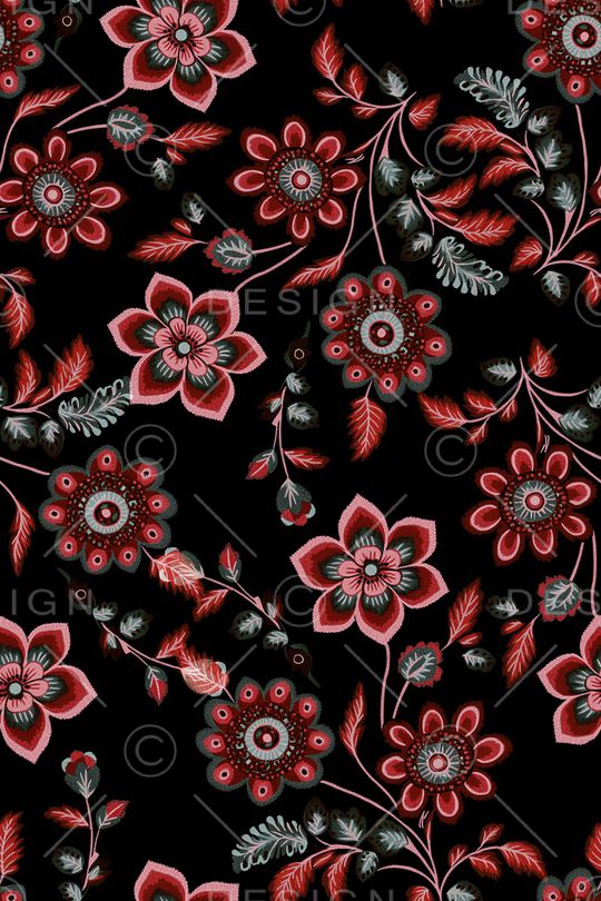 民族风印花华亿平台图片