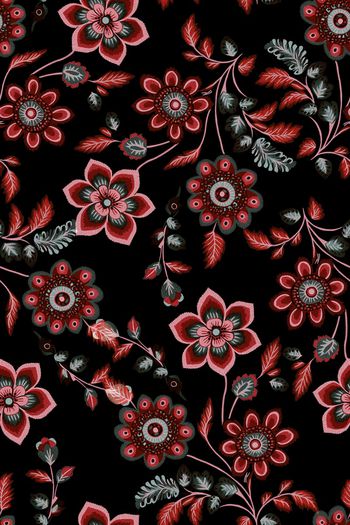 民族风印花华亿平台图片