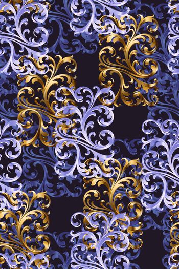 古典花纹印花华亿平台图片