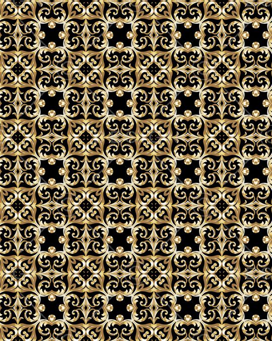 古典花纹印花华亿平台图片