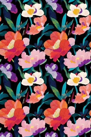 真丝印花华亿平台图片