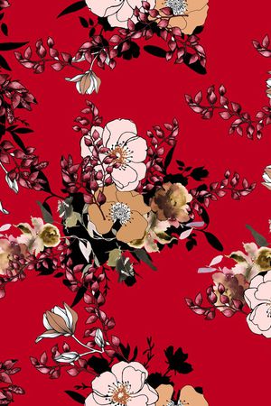 复古印花华亿平台图片