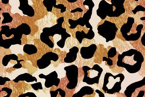 豹纹印花华亿平台图片