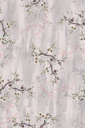 中国风印花华亿平台图片