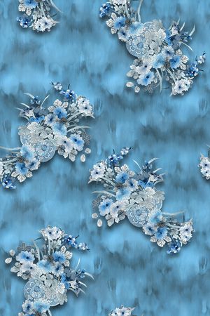 中国风印花华亿平台图片