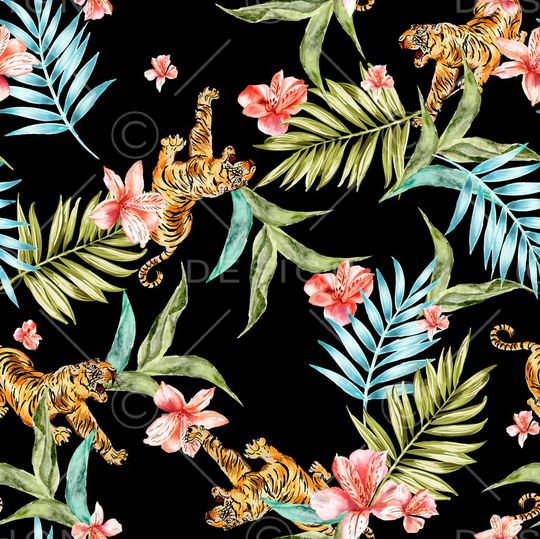 老虎印花华亿平台图片