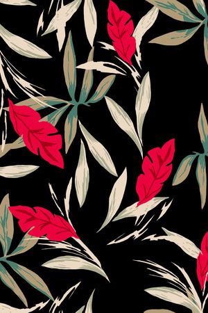 黑底印花华亿平台图片