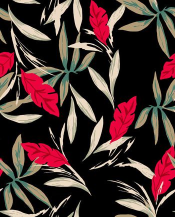 黑底印花华亿平台图片