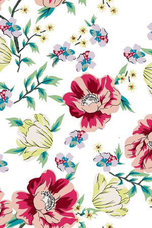 手绘印花华亿平台图片