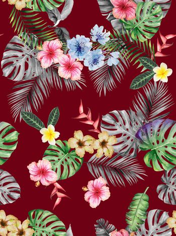 水彩印花华亿平台图片