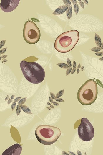 植物印花华亿平台图片