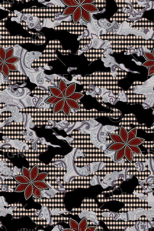 民族风印花华亿平台图片