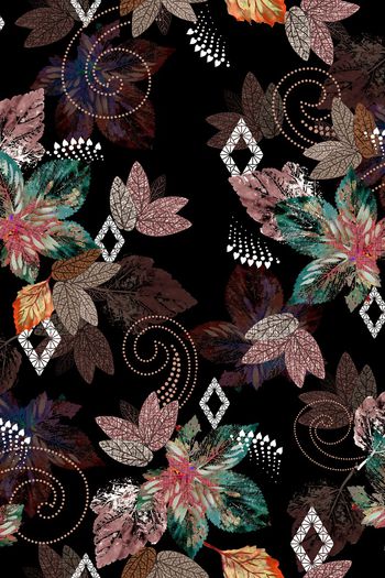 中老年印花华亿平台图片