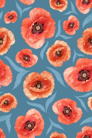 植物印花华亿平台图片