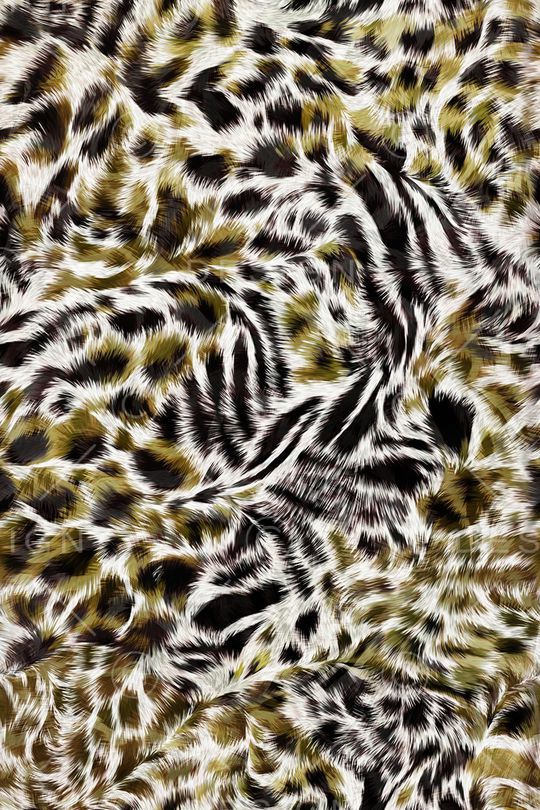 豹纹印花华亿平台图片