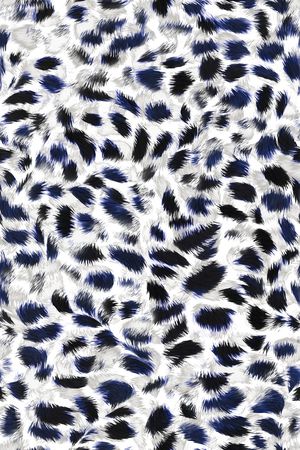 豹纹印花华亿平台图片