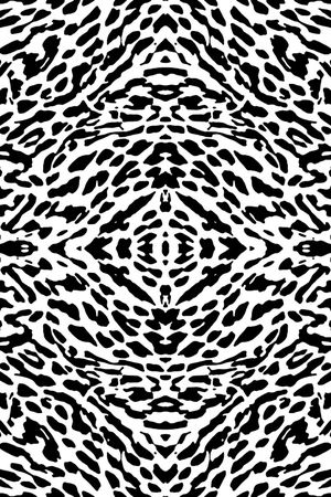 动物纹印花华亿平台图片