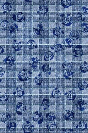 玫瑰花印花华亿平台图片