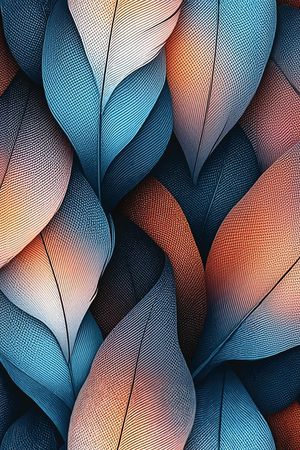 羽毛印花华亿平台图片