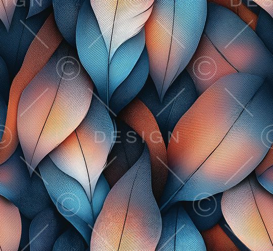 羽毛印花华亿平台图片