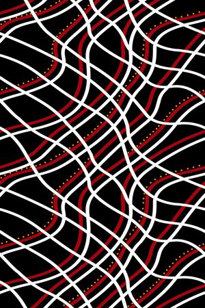 线条印花华亿平台图片