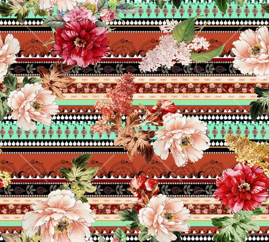 民族风印花华亿平台图片