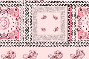 民族风印花华亿平台图片