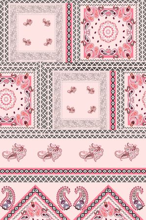 民族风印花华亿平台图片