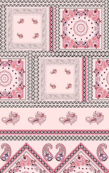 民族风印花华亿平台图片