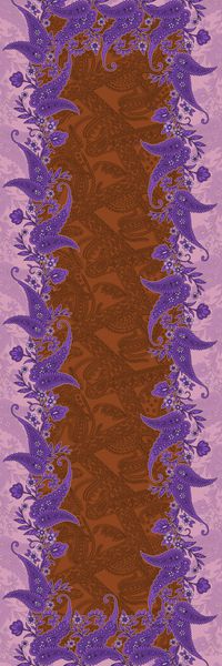 佩斯利印花华亿平台图片