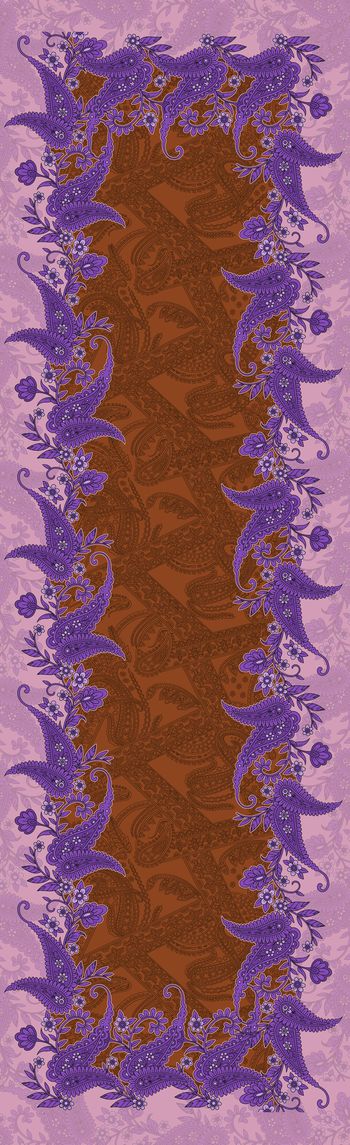 佩斯利印花华亿平台图片