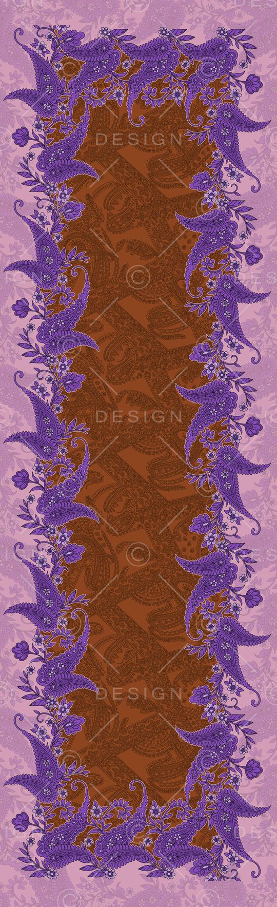 佩斯利印花华亿平台图片