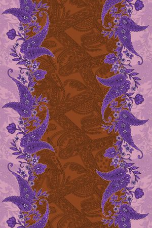 佩斯利印花华亿平台图片