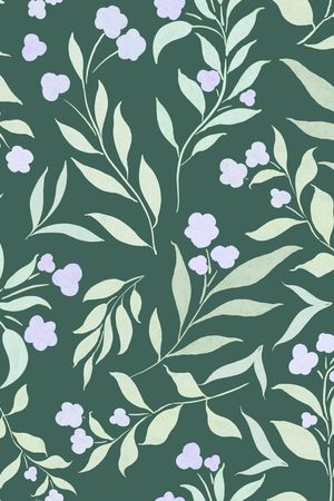 植物印花华亿平台图片