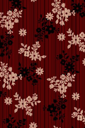 中老年印花华亿平台图片