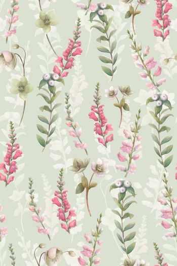 小清新印花华亿平台图片