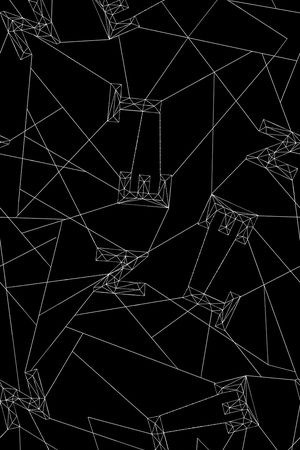 几何印花华亿平台图片