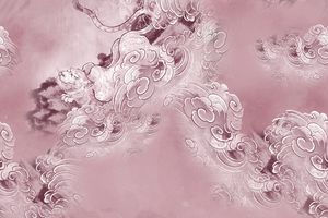 中国风印花华亿平台图片