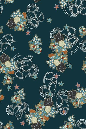 线条印花华亿平台图片