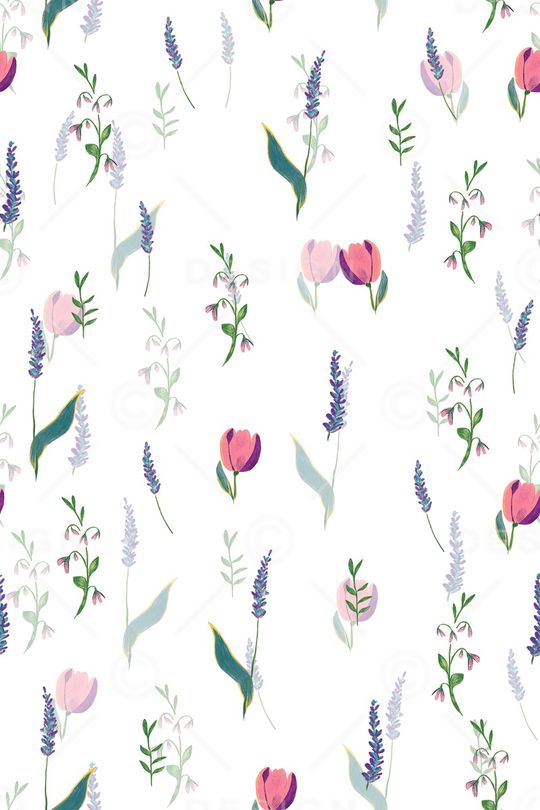 小清新印花华亿平台图片