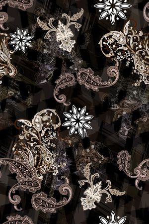 民族风印花华亿平台图片