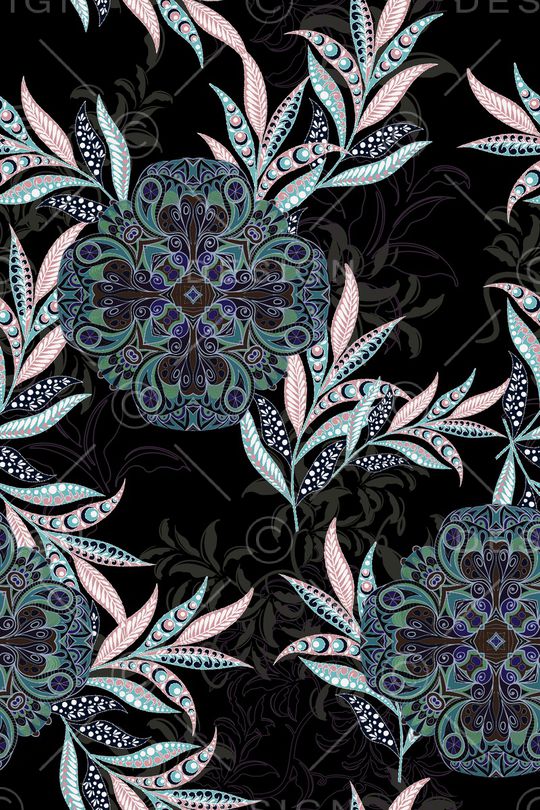 民族风印花华亿平台图片