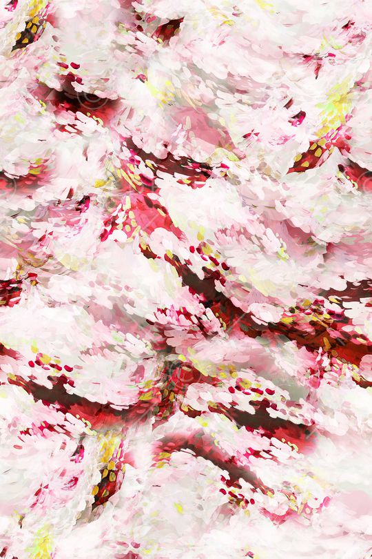 笔触印花华亿平台图片