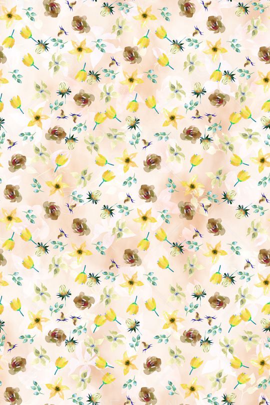 小清新印花华亿平台图片