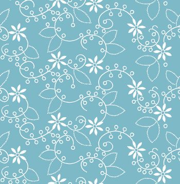 清爽底花卉印花华亿平台图片